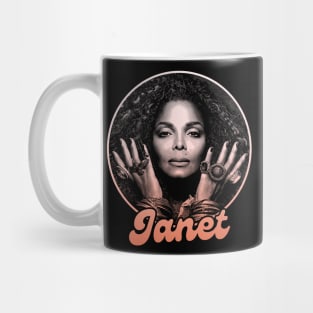 Janet Vintage // Gradients Drawing Artwork Mug